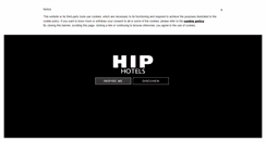 Desktop Screenshot of hiphotels.com
