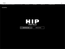 Tablet Screenshot of hiphotels.com
